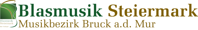 Logo des steirischen Blasmusikverbandes, Musikbezirk Bruck an der Mur